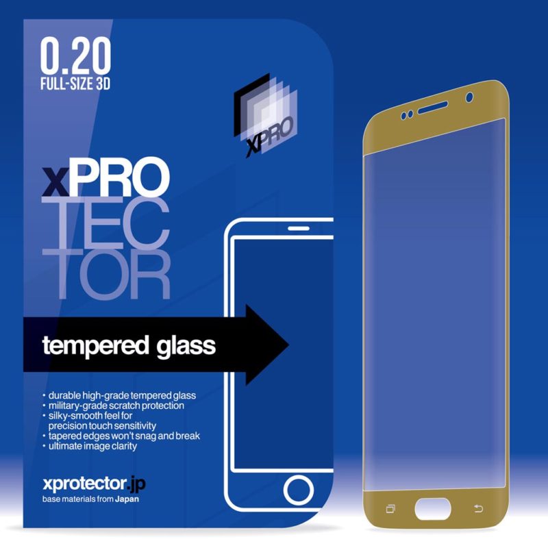 Xprotector üvegfólia 0,20 mm 3D gold