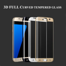 Samsung S7 Edge 3D üvegfóliák színes kerettel