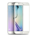 Samsung S6 Edge 3D üvegfólia ezüst kerettel