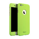 iPaky 360°-os macaron zöld Apple iPhone 6 tok