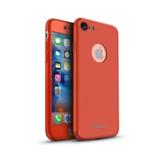 iPaky 360°-os piros Apple iPhone 7 tok