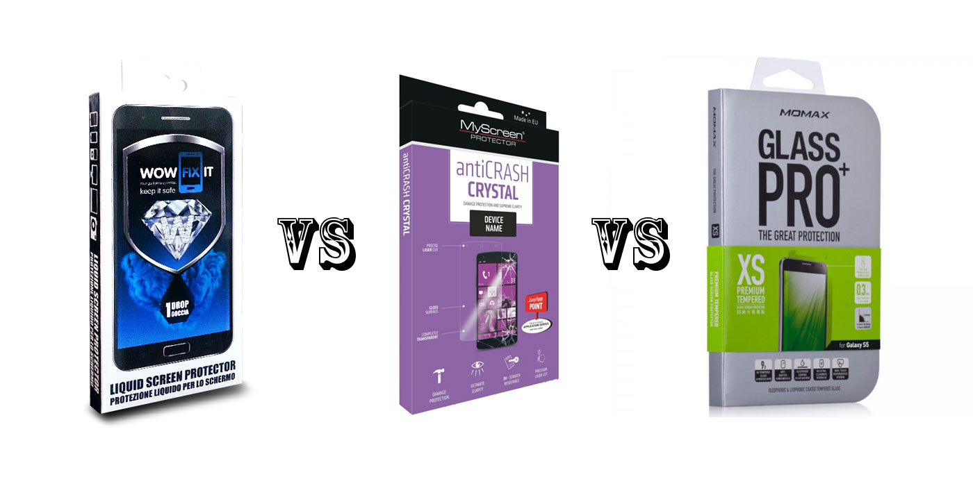 Kijelzővédő fólia vs Üvegfólia