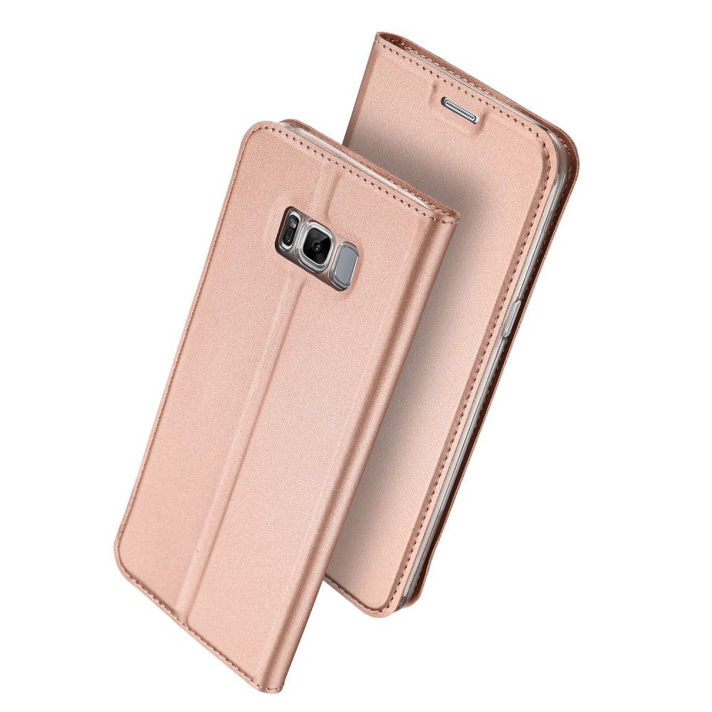 Dux Ducis Samsung Galaxy S8 rózsaarany flip tok 1 Dux Ducis Samsung Galaxy S8 rózsaarany flip tok 1