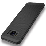 Floveme Samsung Galaxy S8 légáteresztős fekete tok