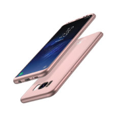 Floveme Samsung Galaxy S8 360°-os rózsaarany tok 2