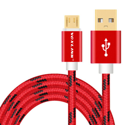 Voxlink micro usb kábel piros