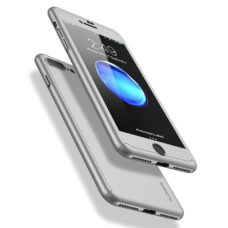 Floveme 360°-os ezüst Apple iPhone 8 tok