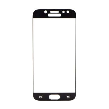 Samsung J5 2017 2.5D üvegfólia fekete kerettel