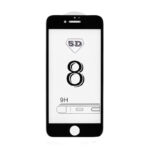 Apple iPhone 8 5D fekete keretes üvegfólia