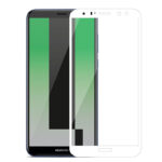 Huawei Mate 10 Lite 2.5D fehér üvegfólia 2