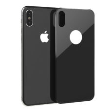 Apple iPhone X 3D fekete üvegfólia hátlap 1
