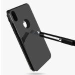 Apple iPhone X 3D fekete üvegfólia hátlap 4