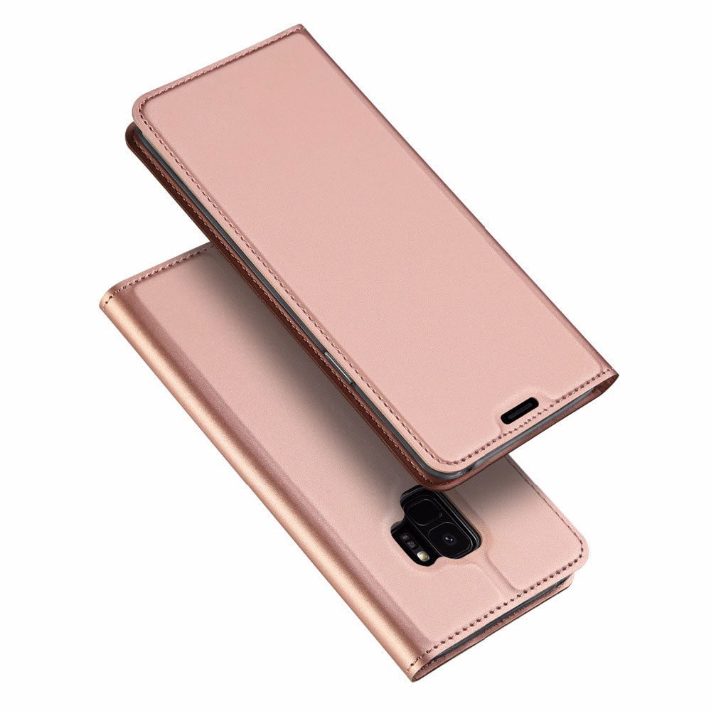 Dux Ducis Samsung Galaxy S9 rózsaarany flip tok 1 Dux Ducis Samsung Galaxy S9 rózsaarany flip tok 1