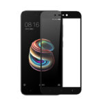 Xiaomi Redmi 5A 2.5D fekete üvegfólia 2
