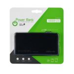 10000 mAh power bank fekete csomagolás