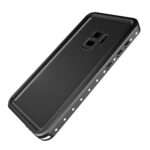 Samsung Galaxy S9 fekete vízálló tok úszó csuklópánttal 2