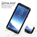 Samsung Galaxy S9 fekete vízálló tok úszó csuklópánttal 4