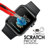 Apple Watch 3D üvegfólia fekete kerettel 3