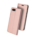 Dux Ducis Huawei Honor 10 rózsaarany flip tok 2