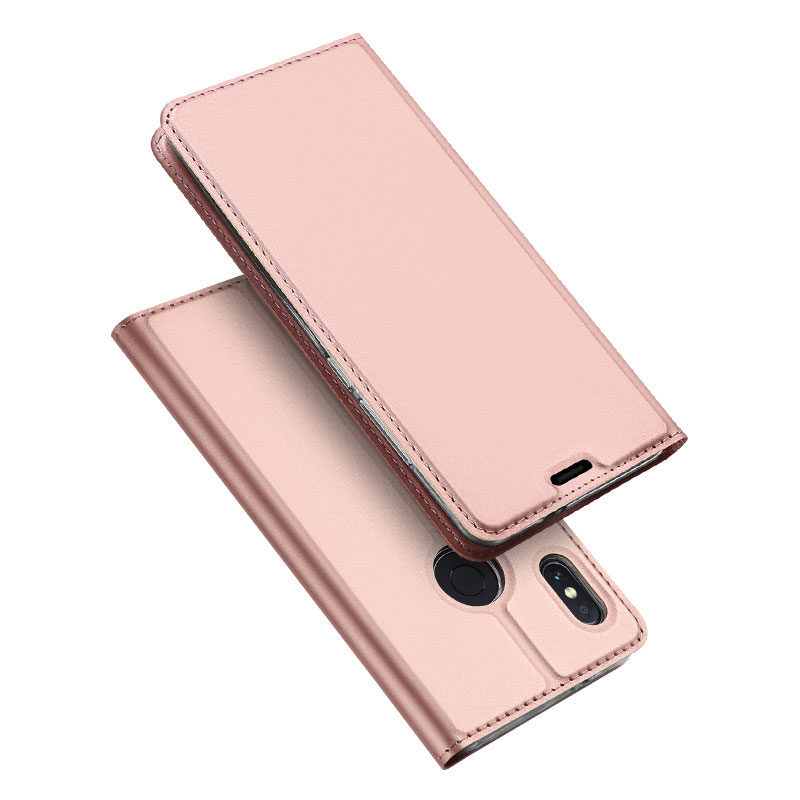 Dux Ducis Xiaomi Mi 8 rózsaarany flip tok 1