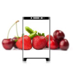 Blackberry Key2 3D fekete üvegfólia 4