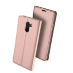 Dux Ducis Xiaomi Pocophone F1 rózsaarany flip tok 2