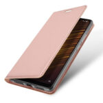 Dux Ducis Xiaomi Pocophone F1 rózsaarany flip tok 3
