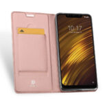 Dux Ducis Xiaomi Pocophone F1 rózsaarany flip tok 4