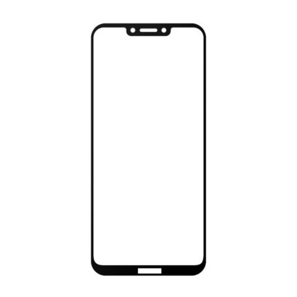 Huawei Honor Play 2.5D fekete üvegfólia