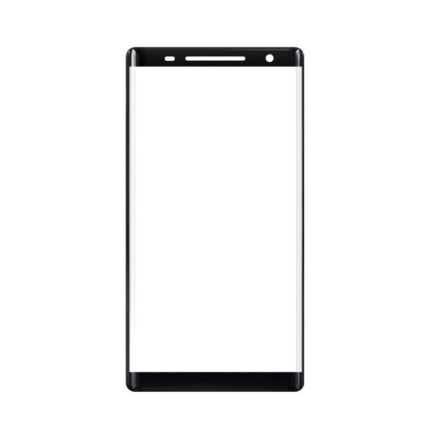 Nokia 8 Sirocco 3D fekete üvegfólia