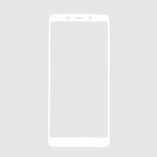 Xiaomi Redmi 6 2.5D fehér üvegfólia