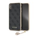 Apple iPhone XS Max Guess 4G Charms szürke pc tok