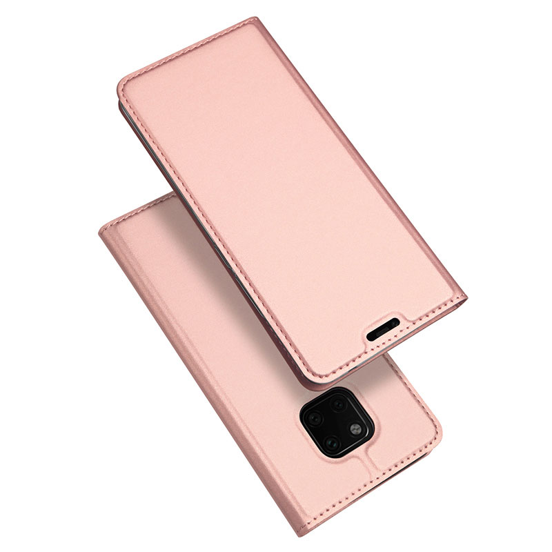 Dux Ducis Huawei Mate 20 Pro rózsaarany flip tok 1 Dux Ducis Huawei Mate 20 Pro rózsaarany flip tok 1