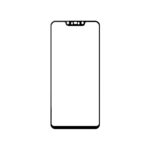 Huawei Mate 20 Lite 3D fekete keretes üvegfólia