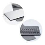 Blun univerzális fekete tablet bőrtok bluetooth billentyűzettel 4