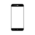 Xiaomi Mi A1 5D üvegfólia fekete kerettel