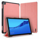 Dux Ducis Domo Huawei MediaPad M5 Lite rózsaszín tablet bőrtok 1