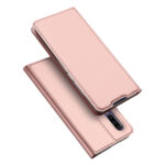 Dux Ducis Huawei P30 rózsaarany flip tok 1
