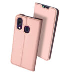Dux Ducis Samsung Galaxy A40 rózsaarany flip tok 2