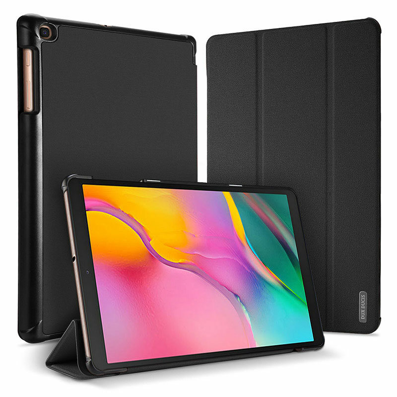 Dux Ducis Domo Samsung Tab A 2019 fekete tablet bőrtok 1