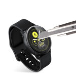 Samsung Galaxy Watch Active okosóra 3D üvegfólia fekete kerettel 5