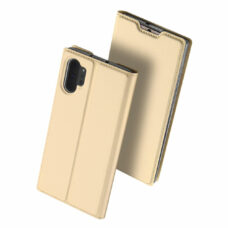 Dux Ducis Samsung Galaxy Note 10+ arany flip tok 2