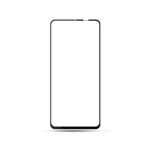 Huawei P30 Pro tok kompatibilis 5D üvegfólia fekete kerettel