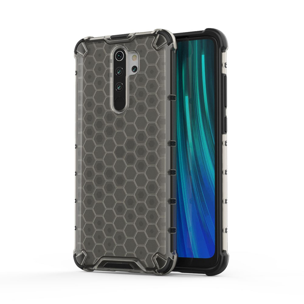 Xiaomi Redmi Note 8 Pro méhfészek mintás fekete ütésálló tok 1 Xiaomi Redmi Note 8 Pro méhfészek mintás fekete ütésálló tok 1