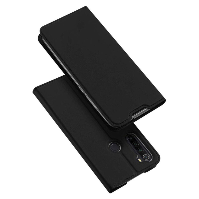 Dux Ducis Xiaomi Redmi Note 8T fekete flip tok 1