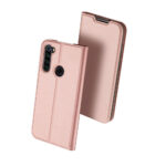 Dux Ducis Xiaomi Redmi Note 8T rózsaarany flip tok 2