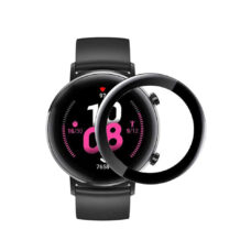 Huawei Watch GT 2 42 mm okosóra 3D fólia fekete kerettel 1