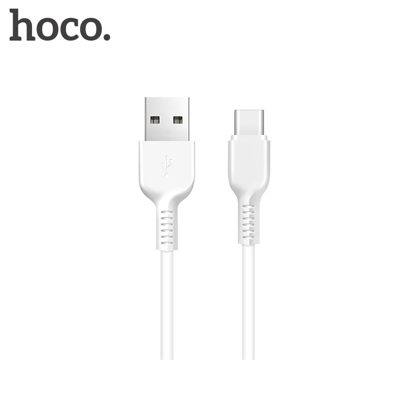 Hoco type-c töltőkábel fehér 1 Hoco type-c töltőkábel fehér 1