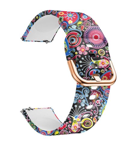 Univerzális szilikon szíj absztrakt mintás 2