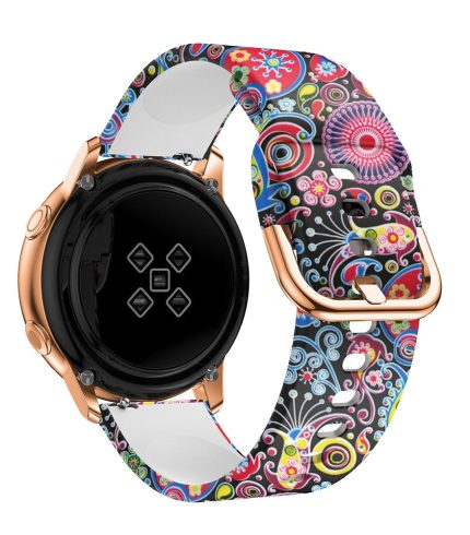 Univerzális szilikon szíj absztrakt mintás 3